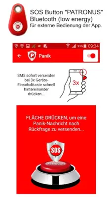 SOS emergency 'GPS BodyGuard' android App screenshot 6